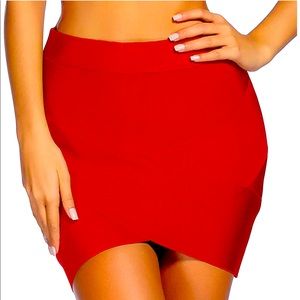 High Waisted Bandage Skirt